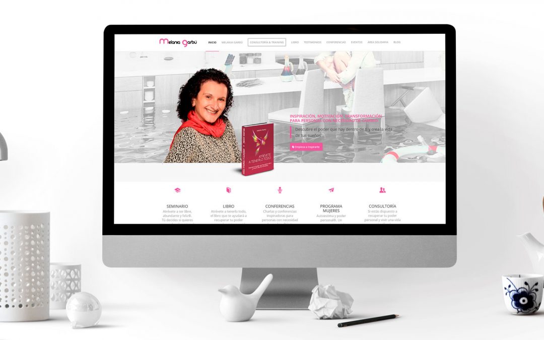 Página web – Melania Garbú